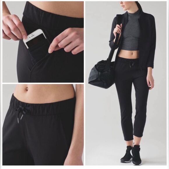 Lululemon On The Fly Pant *28" - Black size 4 - Picture 5 of 12